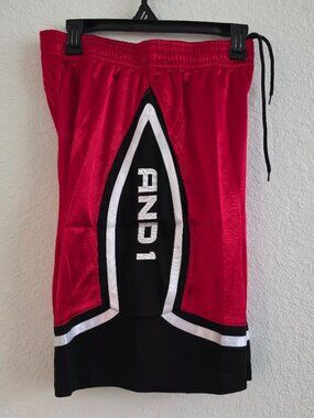 New Mens Basketball Shorts by And1.** Elastic Waist Size S.